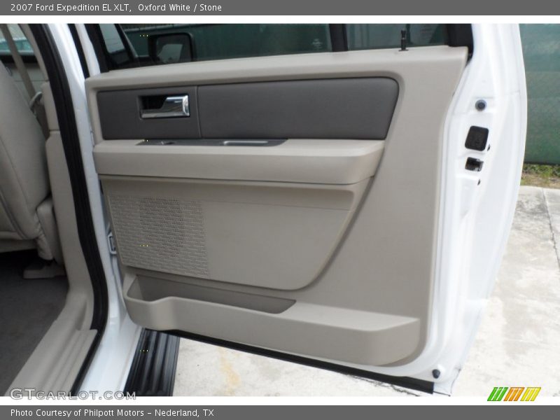 Oxford White / Stone 2007 Ford Expedition EL XLT