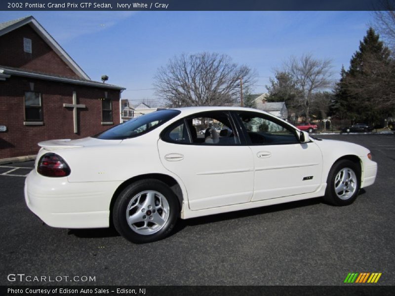 Ivory White / Gray 2002 Pontiac Grand Prix GTP Sedan