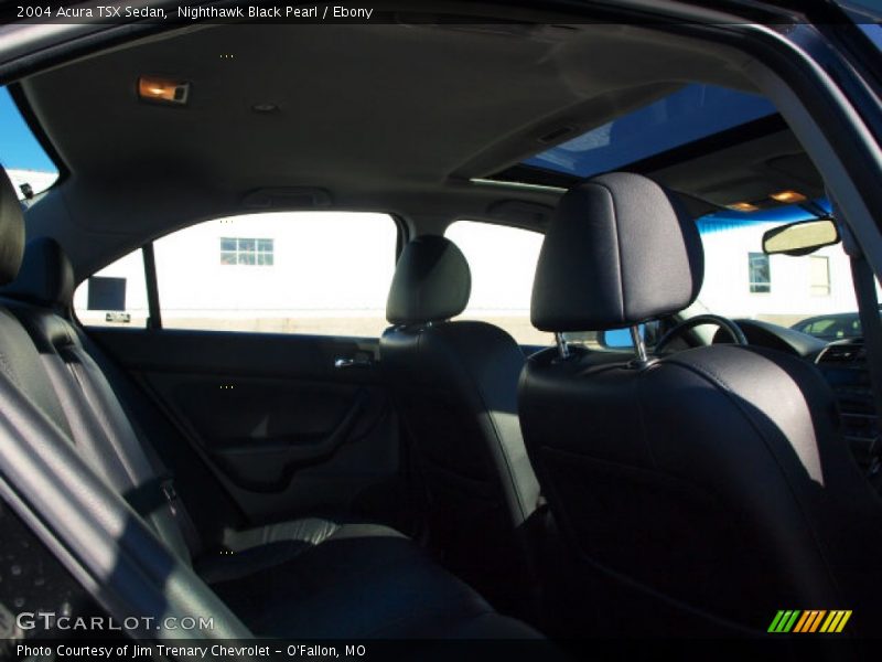 Nighthawk Black Pearl / Ebony 2004 Acura TSX Sedan
