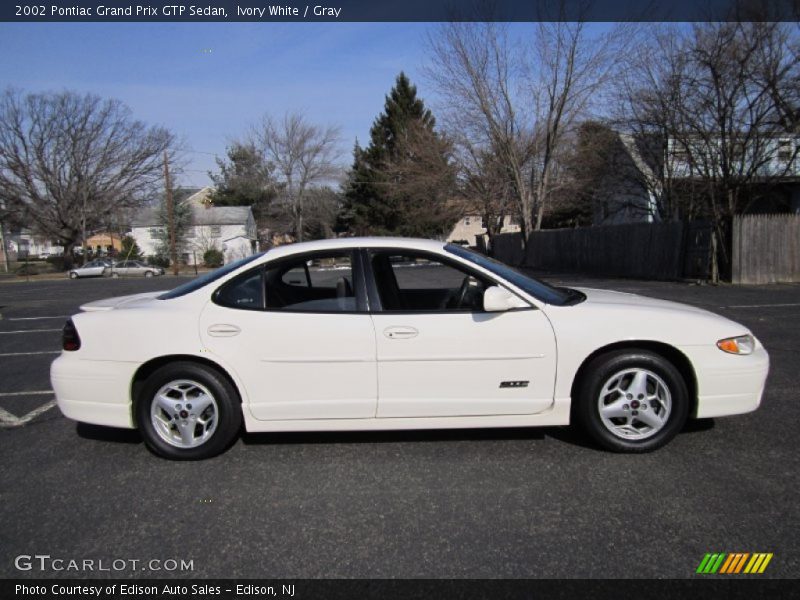 Ivory White / Gray 2002 Pontiac Grand Prix GTP Sedan