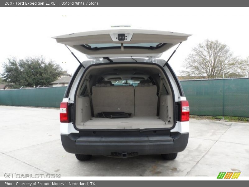 Oxford White / Stone 2007 Ford Expedition EL XLT