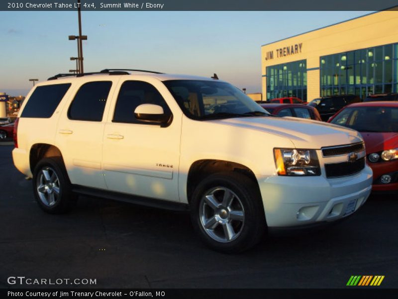 Summit White / Ebony 2010 Chevrolet Tahoe LT 4x4