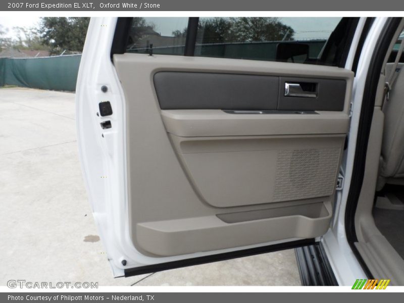 Oxford White / Stone 2007 Ford Expedition EL XLT