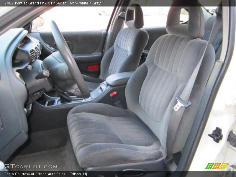 Ivory White / Gray 2002 Pontiac Grand Prix GTP Sedan