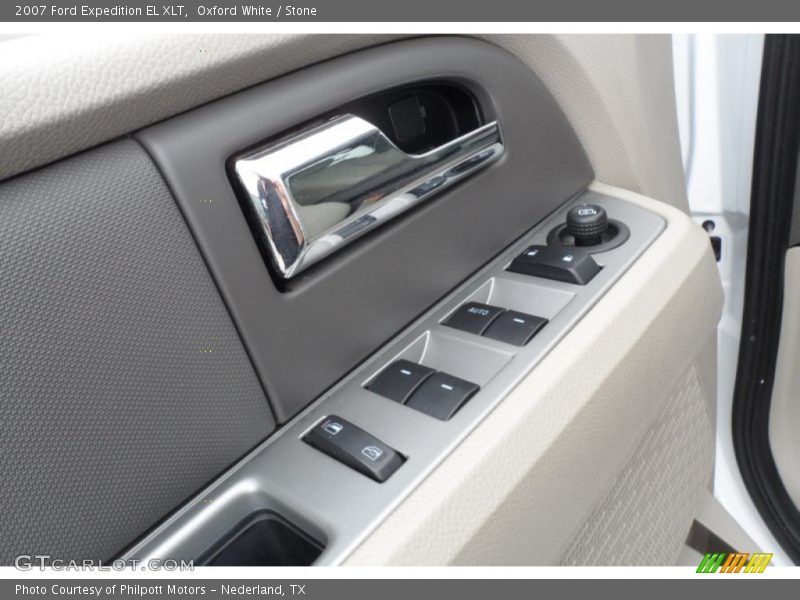Oxford White / Stone 2007 Ford Expedition EL XLT