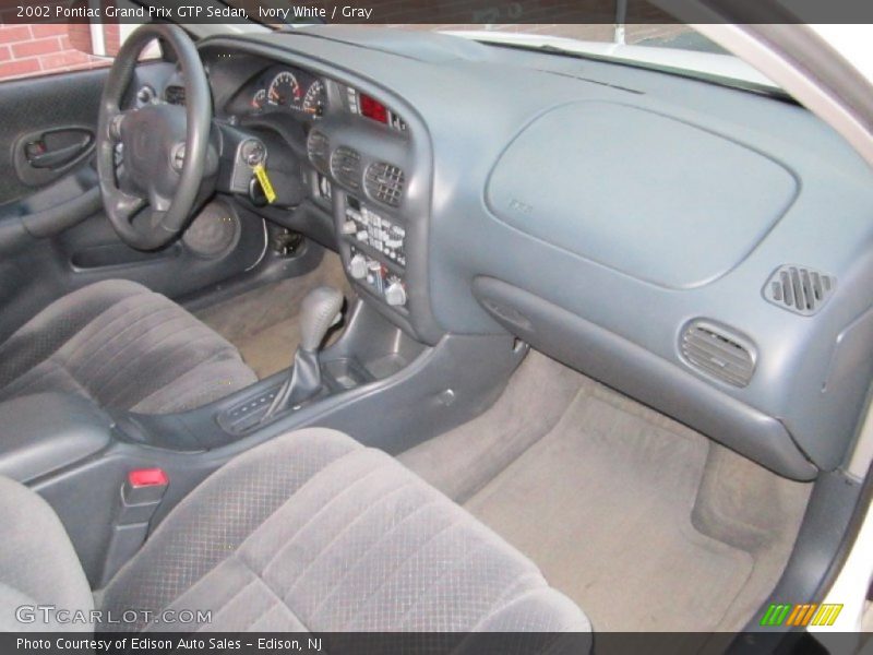 Ivory White / Gray 2002 Pontiac Grand Prix GTP Sedan