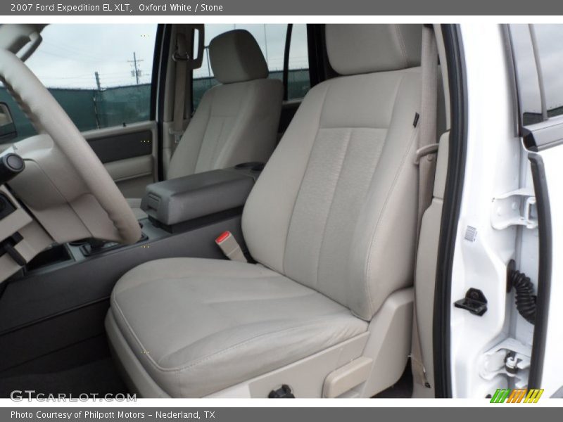 Oxford White / Stone 2007 Ford Expedition EL XLT