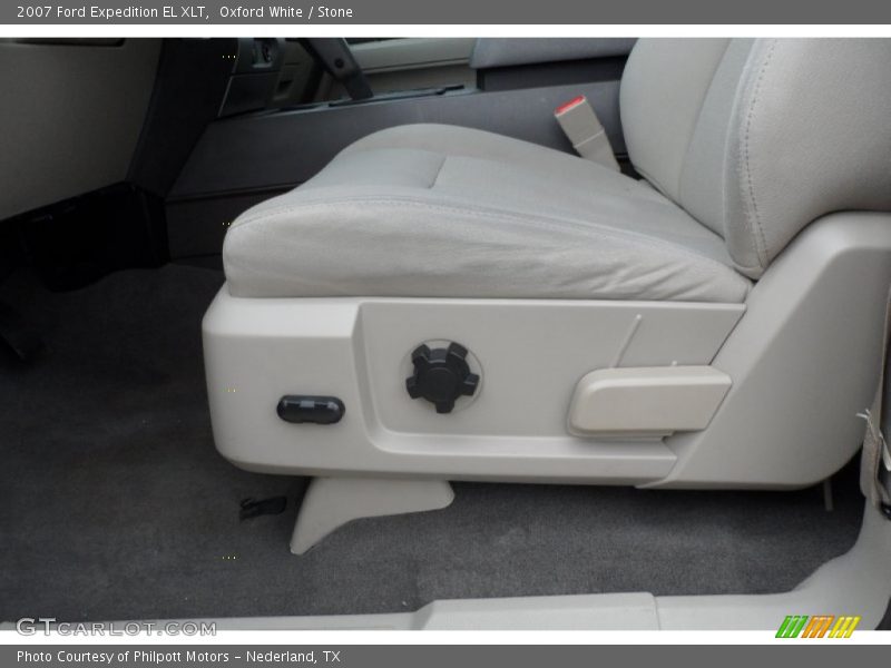 Oxford White / Stone 2007 Ford Expedition EL XLT