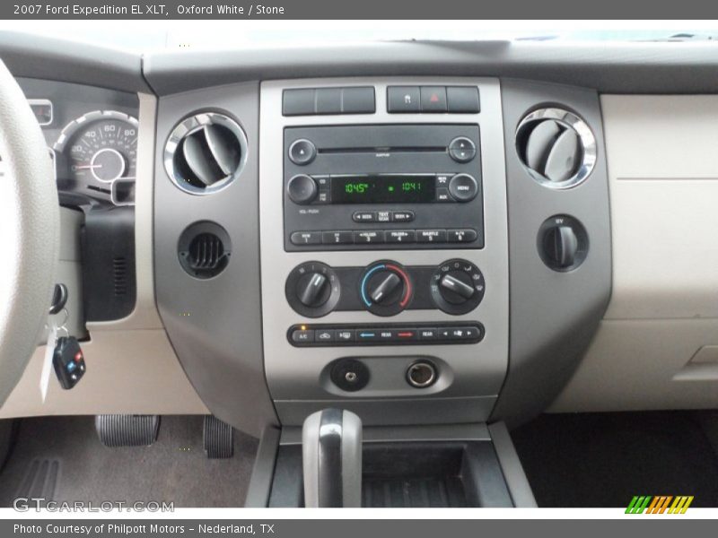 Oxford White / Stone 2007 Ford Expedition EL XLT