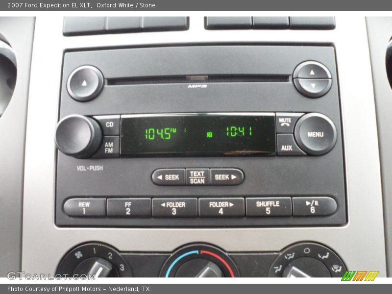 Audio System of 2007 Expedition EL XLT