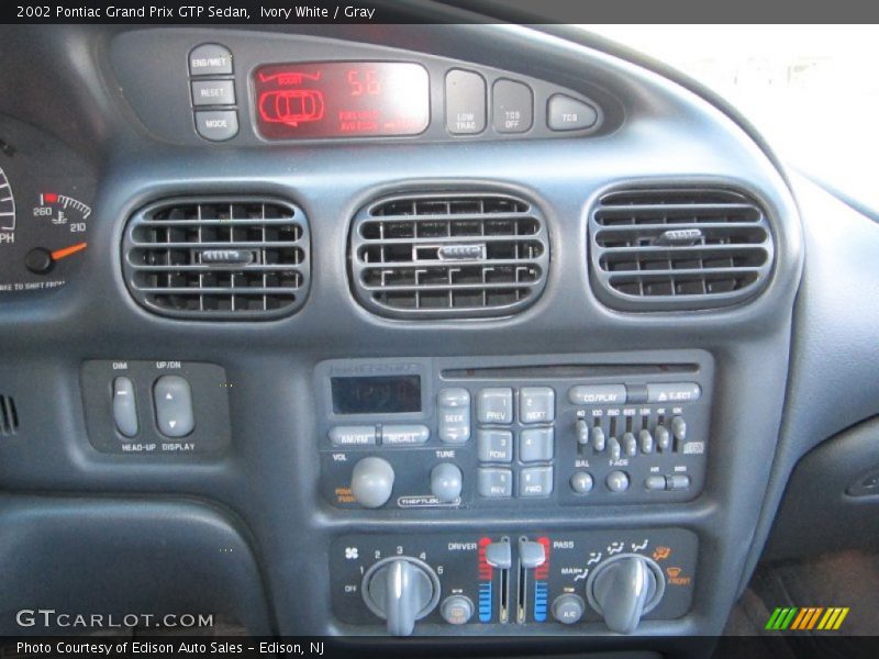 Ivory White / Gray 2002 Pontiac Grand Prix GTP Sedan