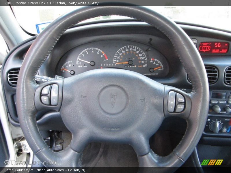 Ivory White / Gray 2002 Pontiac Grand Prix GTP Sedan