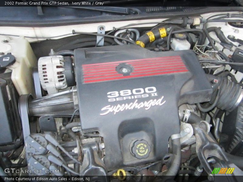 Ivory White / Gray 2002 Pontiac Grand Prix GTP Sedan