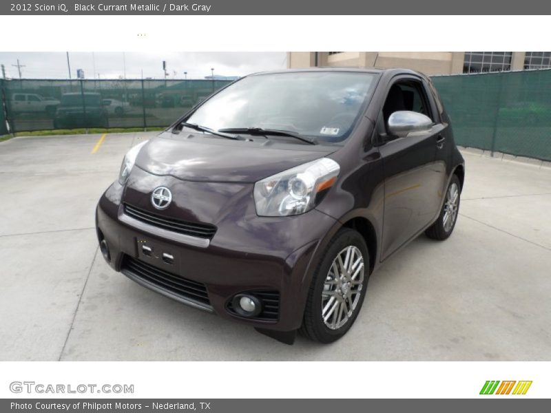 Black Currant Metallic / Dark Gray 2012 Scion iQ