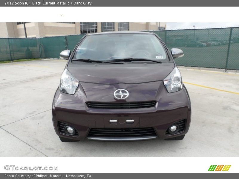 Black Currant Metallic / Dark Gray 2012 Scion iQ