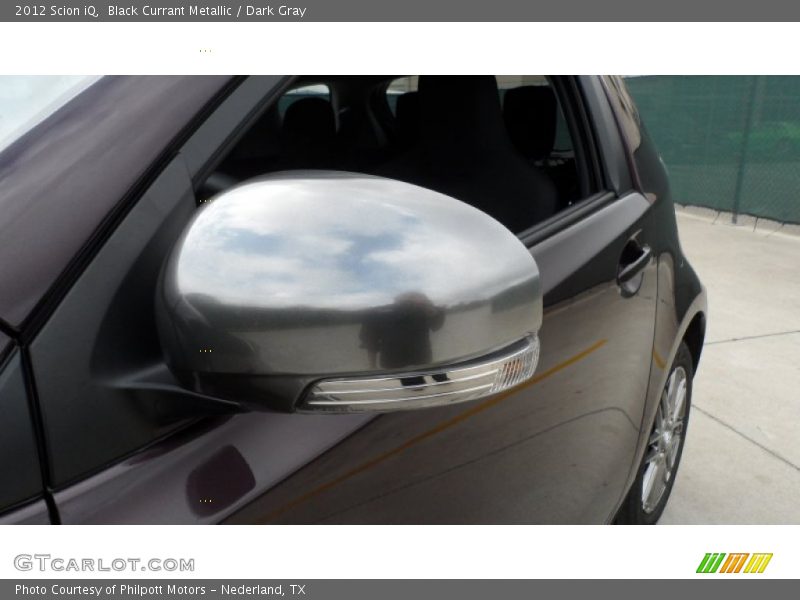 Black Currant Metallic / Dark Gray 2012 Scion iQ