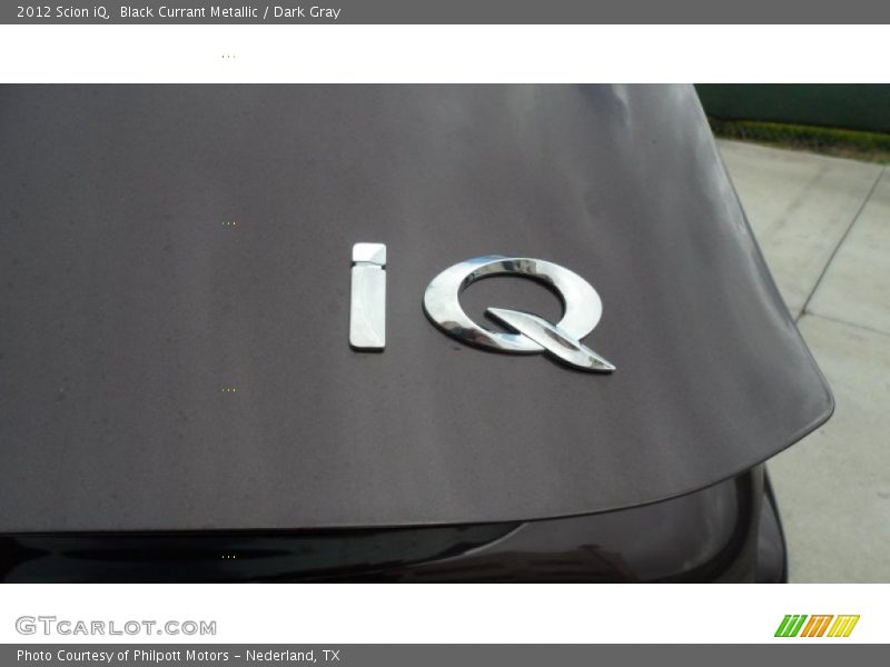 iQ Badge - 2012 Scion iQ 