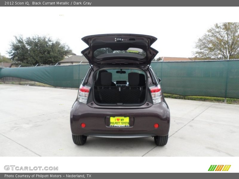 Black Currant Metallic / Dark Gray 2012 Scion iQ