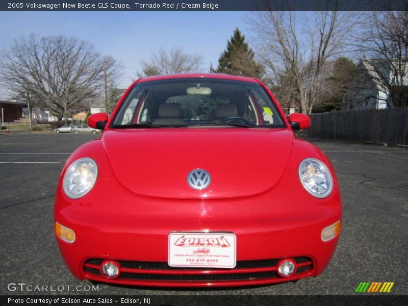 Tornado Red / Cream Beige 2005 Volkswagen New Beetle GLS Coupe