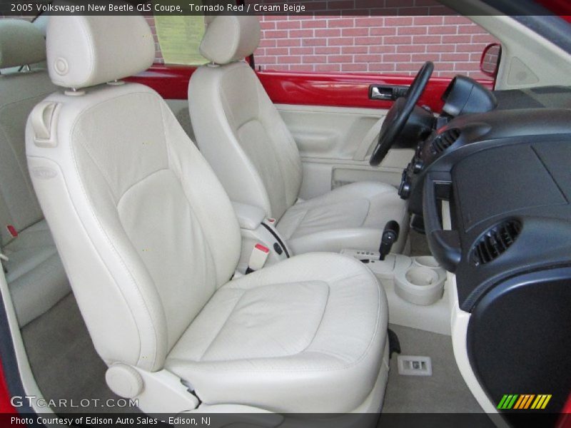  2005 New Beetle GLS Coupe Cream Beige Interior