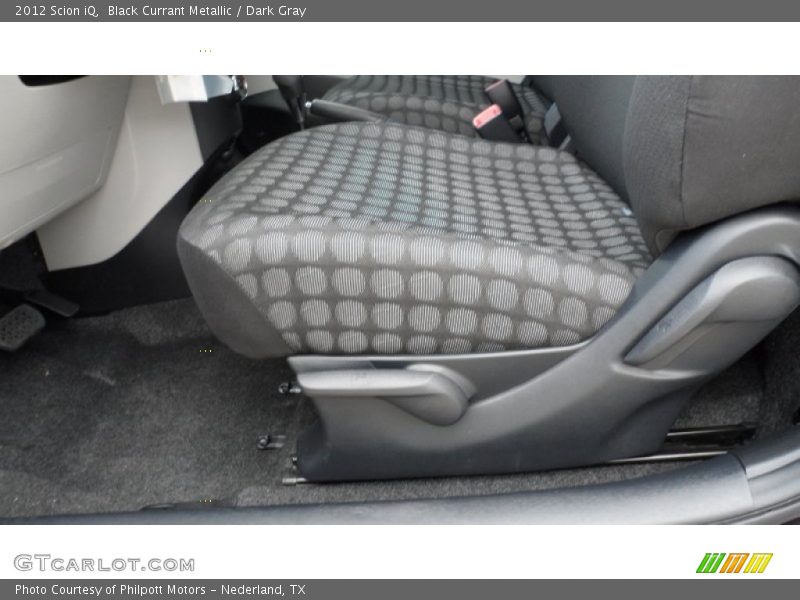 Black Currant Metallic / Dark Gray 2012 Scion iQ