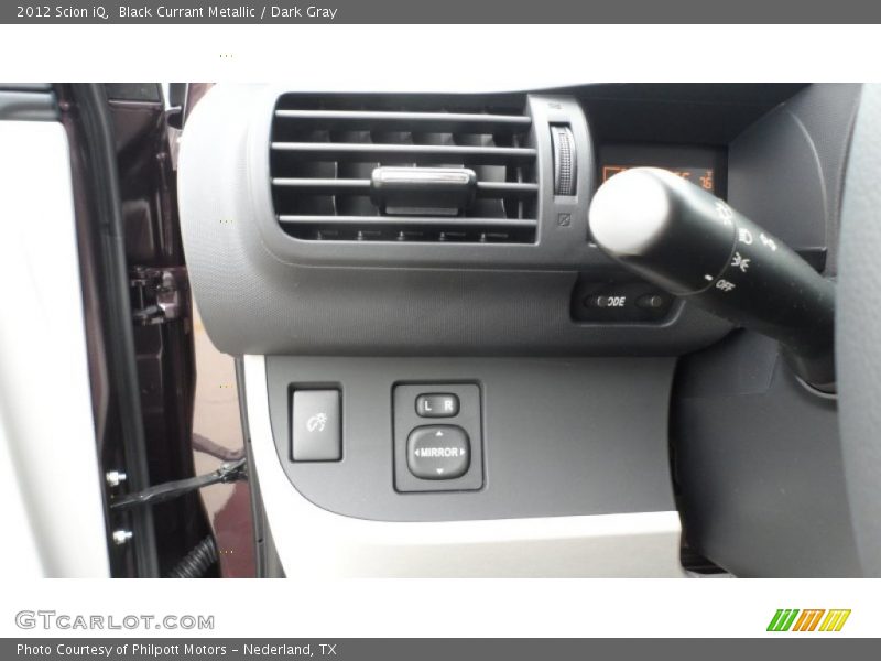 Black Currant Metallic / Dark Gray 2012 Scion iQ