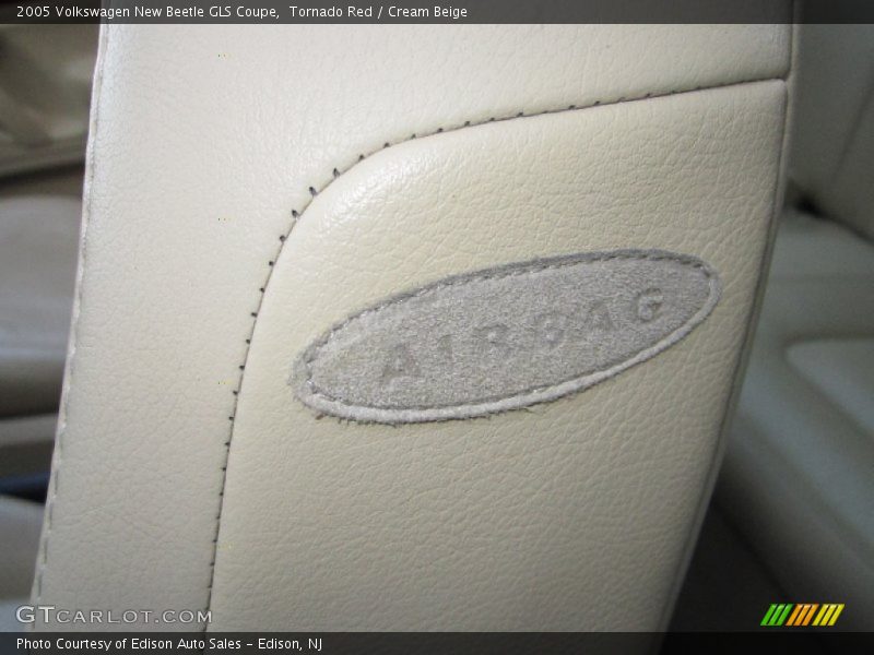 Tornado Red / Cream Beige 2005 Volkswagen New Beetle GLS Coupe