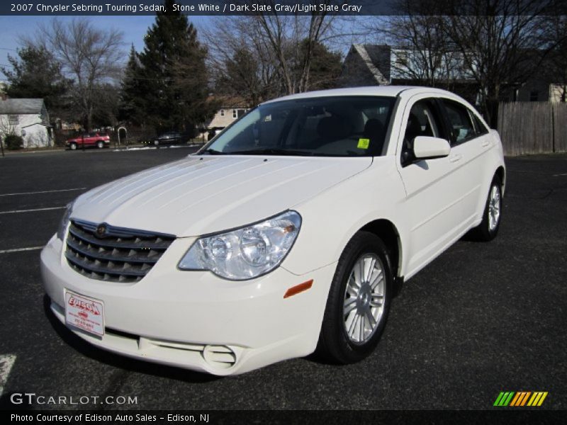 Stone White / Dark Slate Gray/Light Slate Gray 2007 Chrysler Sebring Touring Sedan