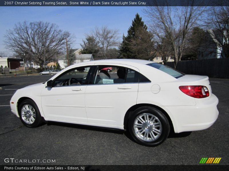 Stone White / Dark Slate Gray/Light Slate Gray 2007 Chrysler Sebring Touring Sedan