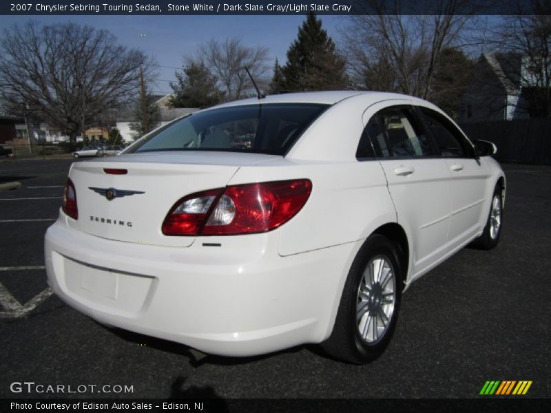 Stone White / Dark Slate Gray/Light Slate Gray 2007 Chrysler Sebring Touring Sedan