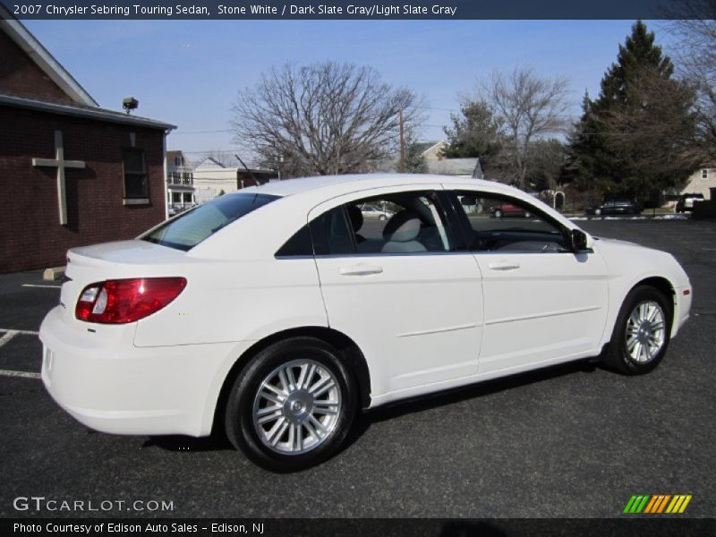 Stone White / Dark Slate Gray/Light Slate Gray 2007 Chrysler Sebring Touring Sedan