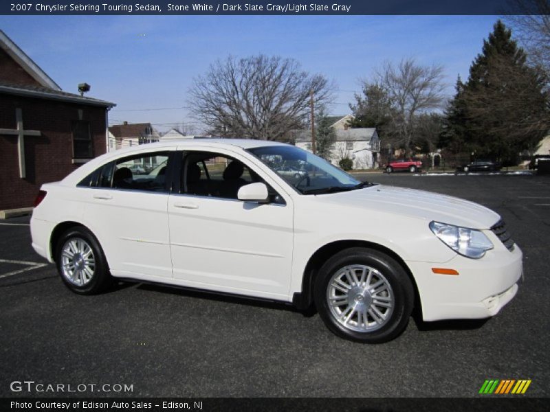 Stone White / Dark Slate Gray/Light Slate Gray 2007 Chrysler Sebring Touring Sedan