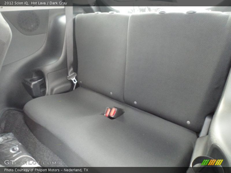 Hot Lava / Dark Gray 2012 Scion iQ