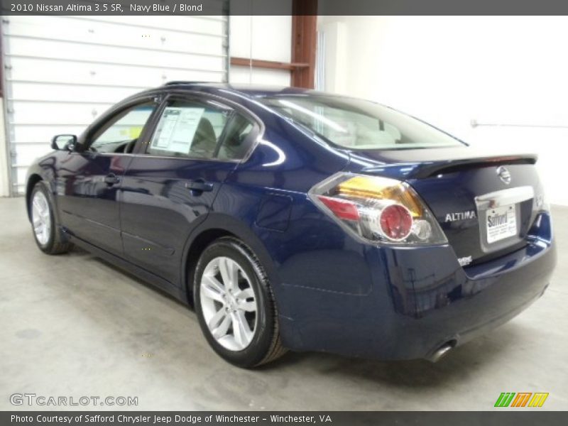 Navy Blue / Blond 2010 Nissan Altima 3.5 SR