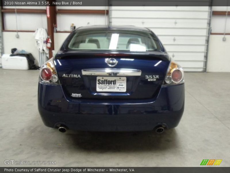 Navy Blue / Blond 2010 Nissan Altima 3.5 SR