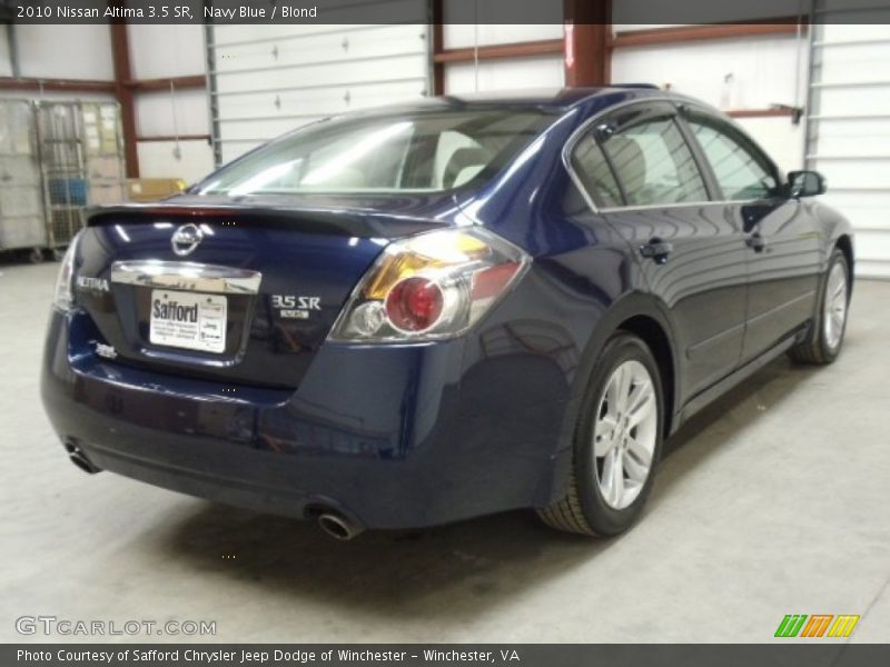Navy Blue / Blond 2010 Nissan Altima 3.5 SR