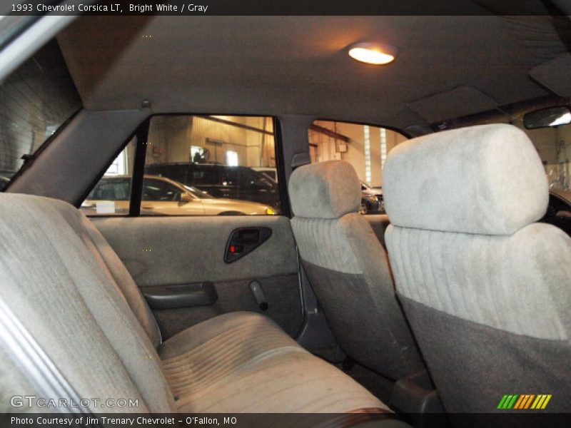 Bright White / Gray 1993 Chevrolet Corsica LT
