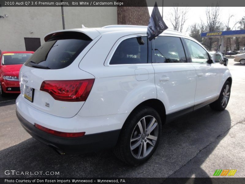 Ibis White / Cardamom Beige 2010 Audi Q7 3.6 Premium quattro