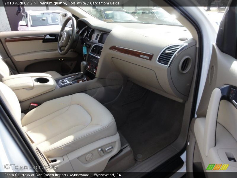 Ibis White / Cardamom Beige 2010 Audi Q7 3.6 Premium quattro