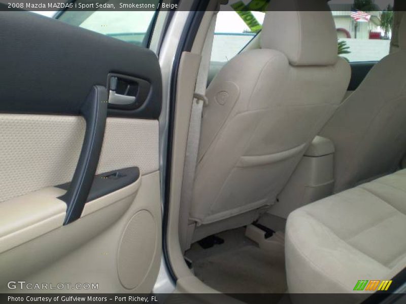 Smokestone / Beige 2008 Mazda MAZDA6 i Sport Sedan