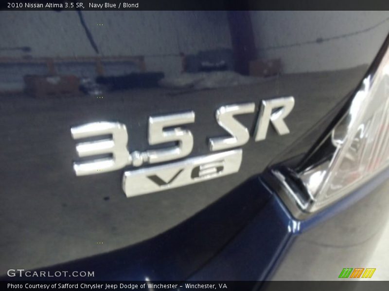 Navy Blue / Blond 2010 Nissan Altima 3.5 SR
