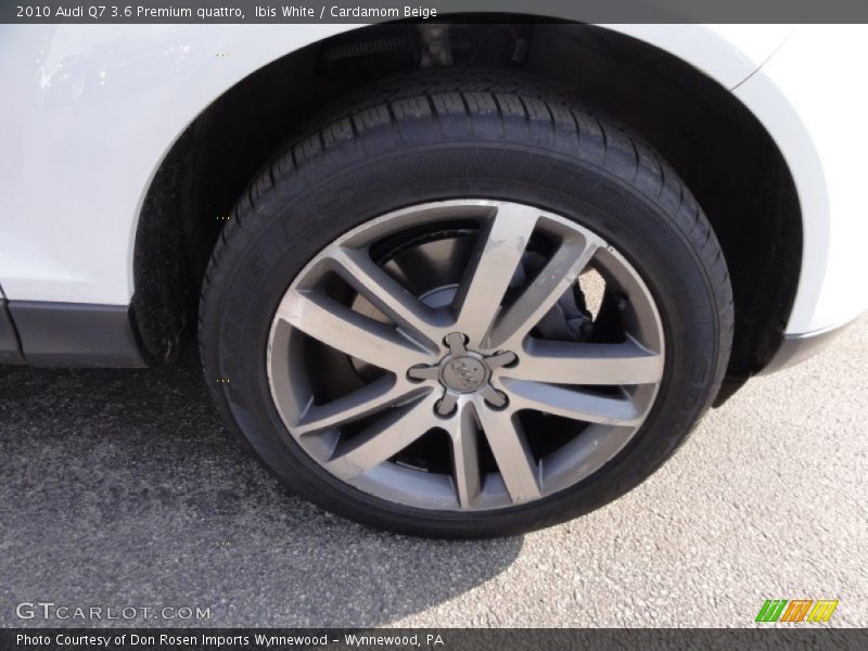 Ibis White / Cardamom Beige 2010 Audi Q7 3.6 Premium quattro