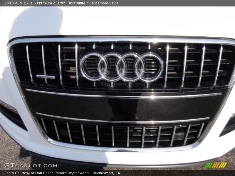 Ibis White / Cardamom Beige 2010 Audi Q7 3.6 Premium quattro