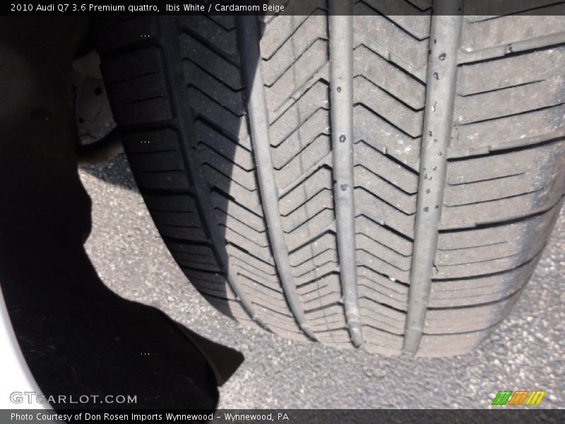 Ibis White / Cardamom Beige 2010 Audi Q7 3.6 Premium quattro