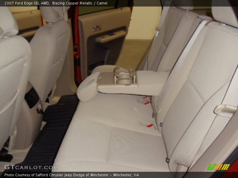 Blazing Copper Metallic / Camel 2007 Ford Edge SEL AWD