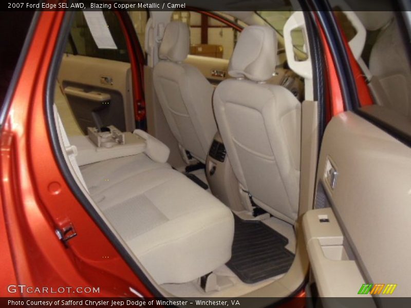 Blazing Copper Metallic / Camel 2007 Ford Edge SEL AWD