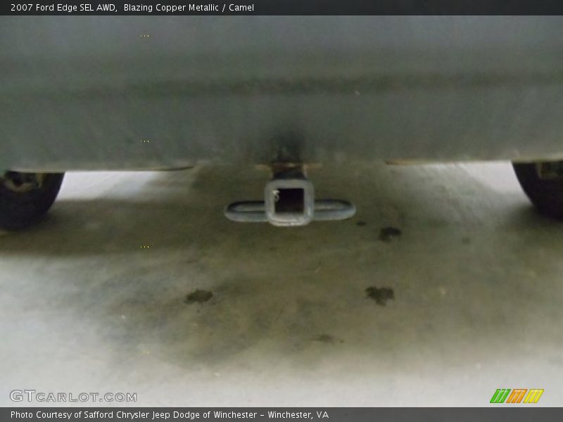 Blazing Copper Metallic / Camel 2007 Ford Edge SEL AWD