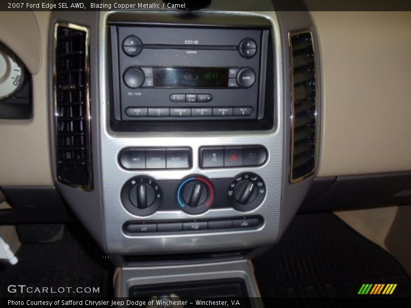 Blazing Copper Metallic / Camel 2007 Ford Edge SEL AWD