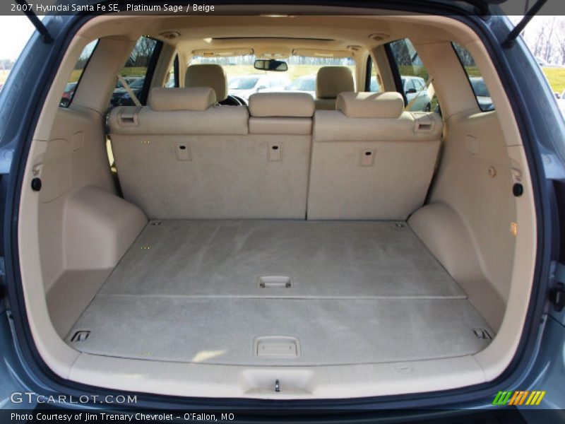  2007 Santa Fe SE Trunk