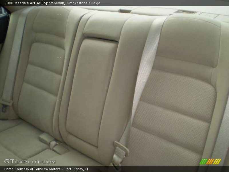Smokestone / Beige 2008 Mazda MAZDA6 i Sport Sedan